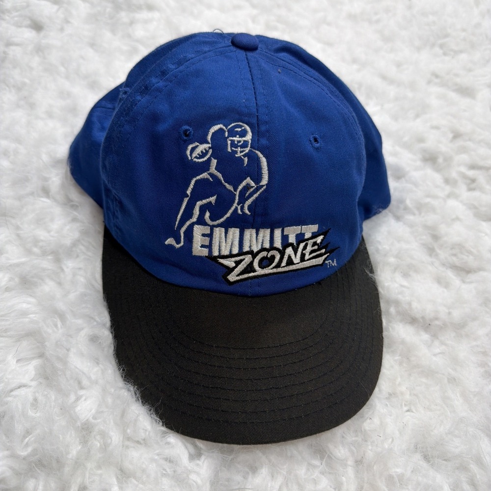 90's vintage STARTER Hat Emmitt Zone Emmitt‎ Smith Snapback Dallas Cowboys NFL